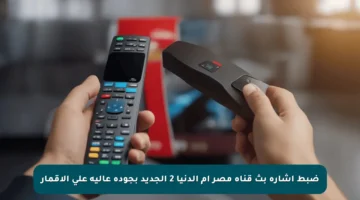 ضبط إشارة بث قناة مصر أم الدنيا 2 الجديد بجودة عالية على الأقمار